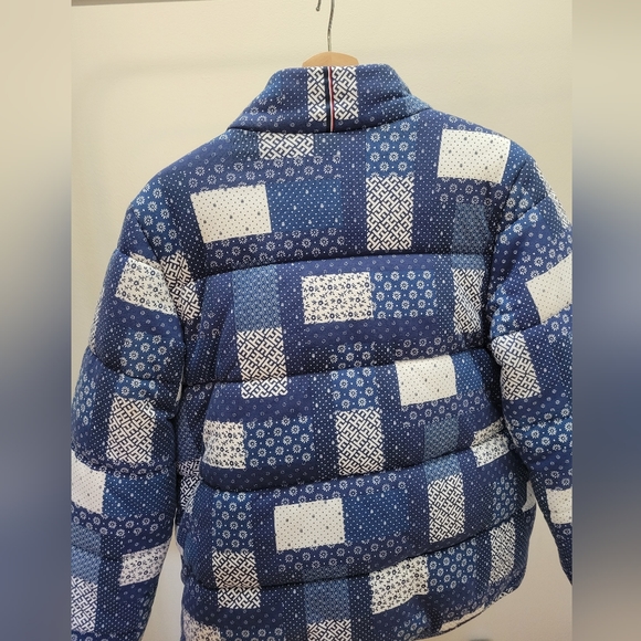 Tommy Hilfiger Patchwork Puffer Jacket - Picture 6 of 6